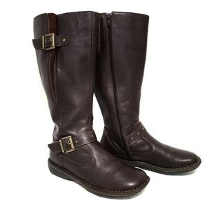 Born Brown Riding Boots Women's size 8